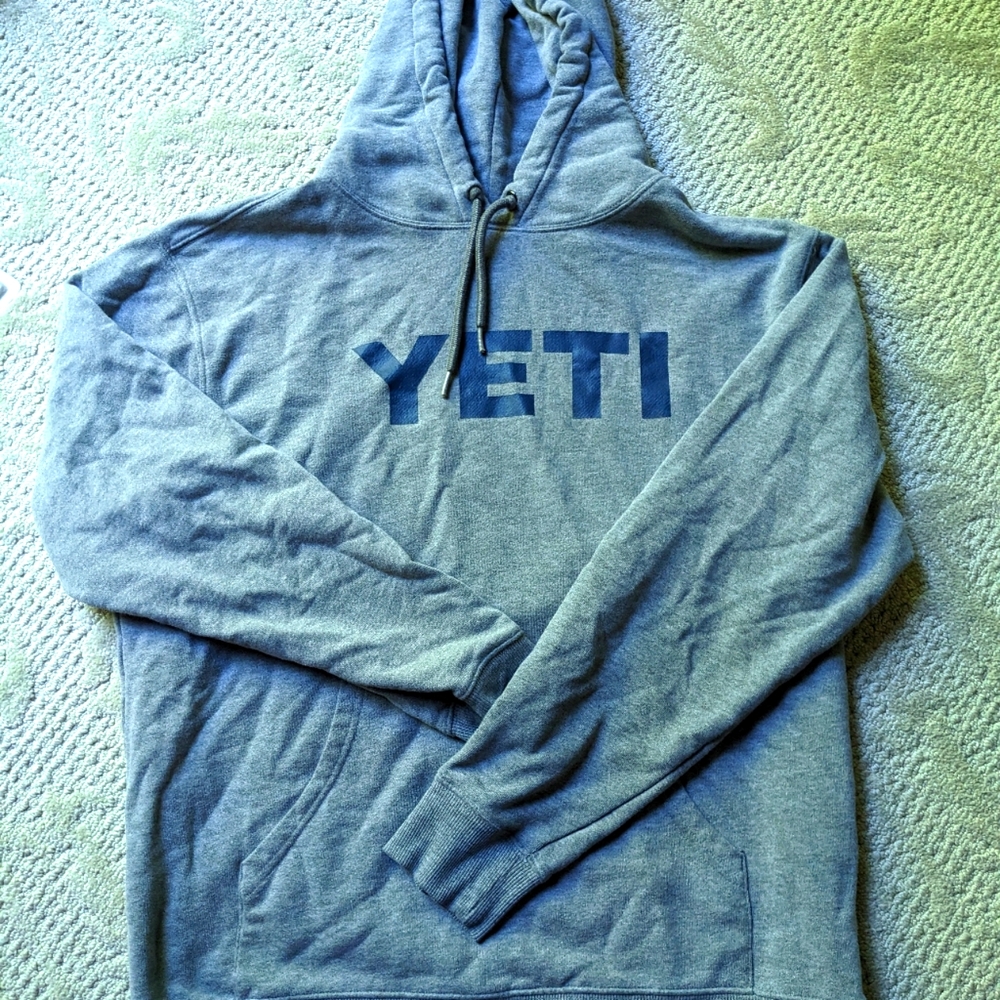 Yeti sz large hooded sweatshirt